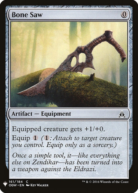 Bone Saw\nPlaneswalker Symbol Reprints\nSingle\nMagic The Gathering