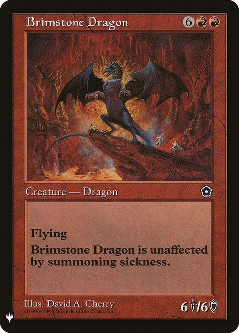 Brimstone Dragon\nPlaneswalker Symbol Reprints\nSingle\nMagic The Gathering