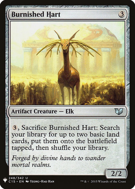 Burnished Hart\nPlaneswalker Symbol Reprints\nSingle\nMagic The Gathering