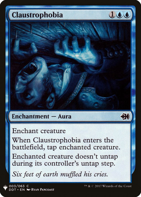 Claustrophobia\nPlaneswalker Symbol Reprints\nSingle\nMagic The Gathering