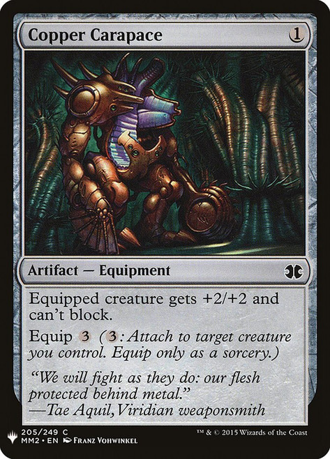 Copper Carapace | Mirrodin Besieged | Star City Games