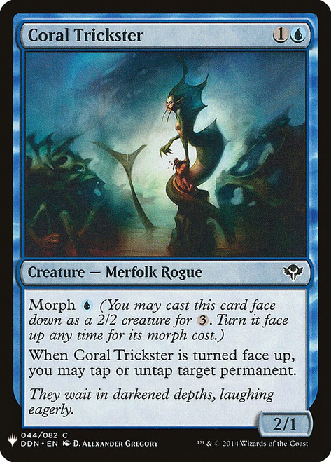 Coral Trickster\nPlaneswalker Symbol Reprints\nSingle\nMagic The Gathering