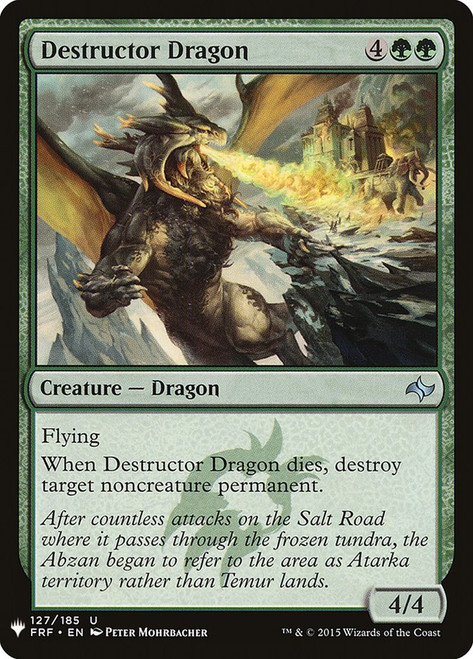 Destructor Dragon\nPlaneswalker Symbol Reprints\nSingle\nMagic The Gathering