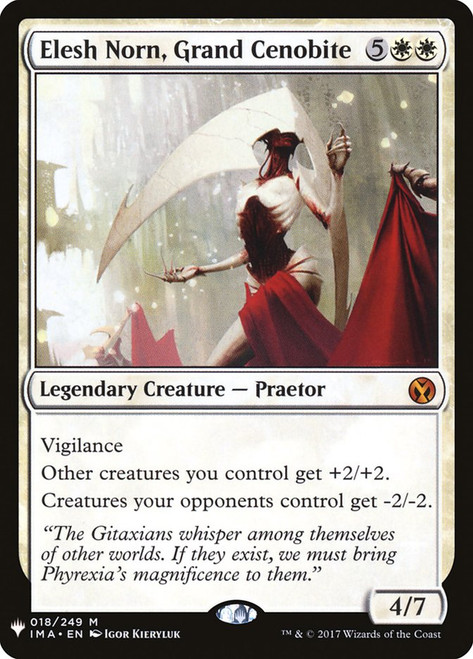 Elesh Norn, Grand Cenobite\nPlaneswalker Symbol Reprints\nSingle\nMagic The Gathering
