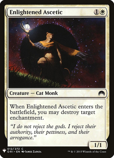 Enlightened Ascetic\nPlaneswalker Symbol Reprints\nSingle\nMagic The Gathering