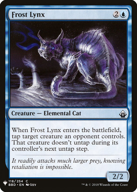 Frost Lynx\nPlaneswalker Symbol Reprints\nSingle\nMagic The Gathering