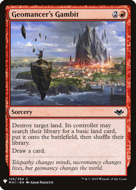 Geomancer's Gambit | Modern Horizons | Star City Games