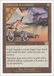 Storm Cauldron\n6th Edition - Spanish\nSingle\nMagic The Gathering