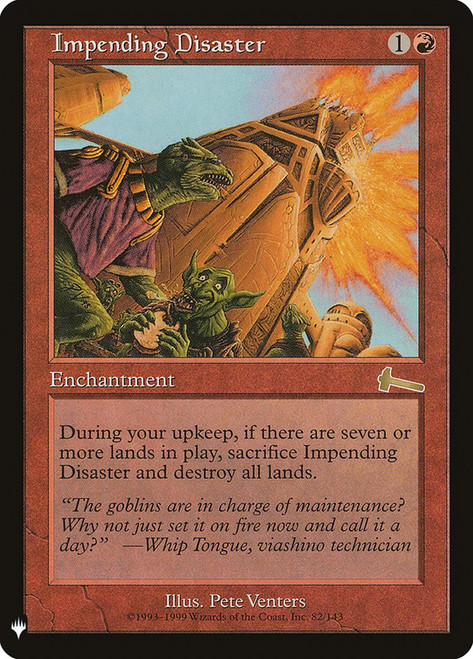 Impending Disaster\nPlaneswalker Symbol Reprints\nSingle\nMagic The Gathering