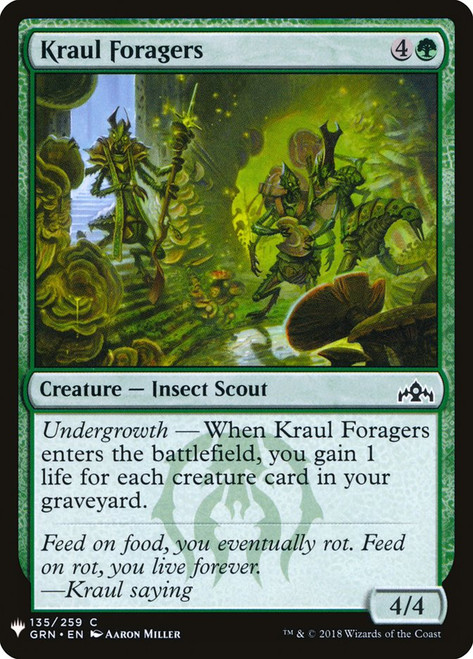 Kraul Foragers\nPlaneswalker Symbol Reprints\nSingle\nMagic The Gathering