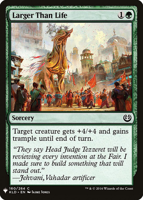Larger Than Life\nPlaneswalker Symbol Reprints\nSingle\nMagic The Gathering
