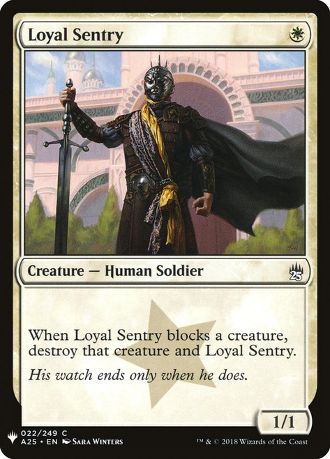 Loyal Sentry\nPlaneswalker Symbol Reprints\nSingle\nMagic The Gathering
