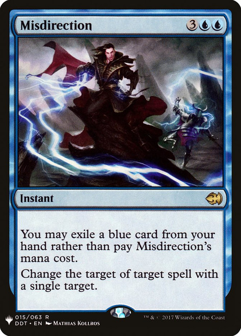 Misdirection\nPlaneswalker Symbol Reprints\nSingle\nMagic The Gathering