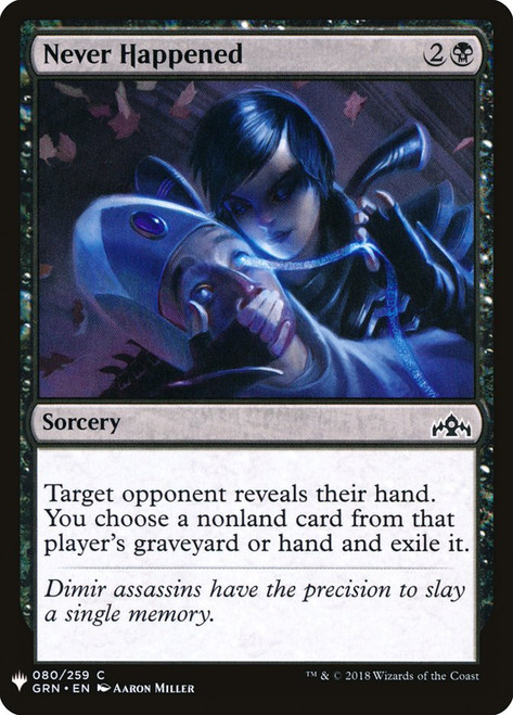 Never Happened\nPlaneswalker Symbol Reprints\nSingle\nMagic The Gathering