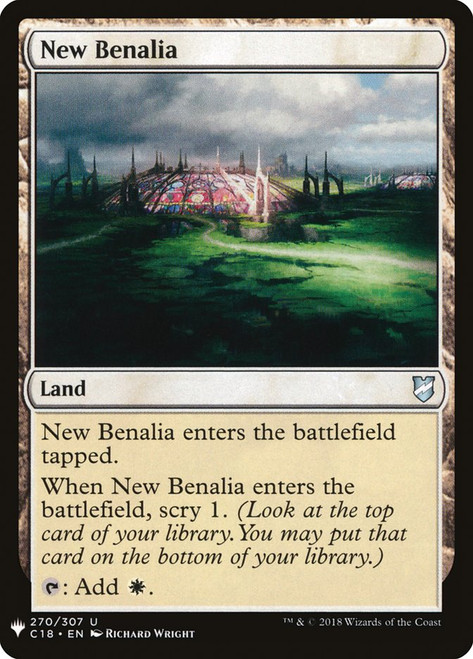 New Benalia\nPlaneswalker Symbol Reprints\nSingle\nMagic The Gathering