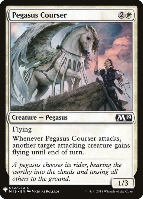 Pegasus Courser\nPlaneswalker Symbol Reprints\nSingle\nMagic The Gathering