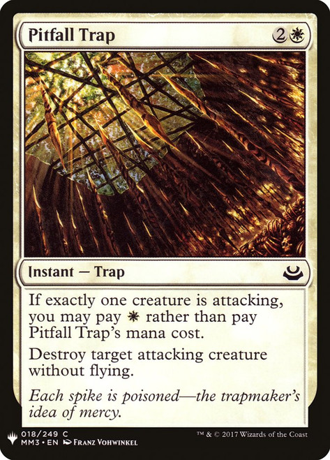 Pitfall Trap\nPlaneswalker Symbol Reprints\nSingle\nMagic The Gathering