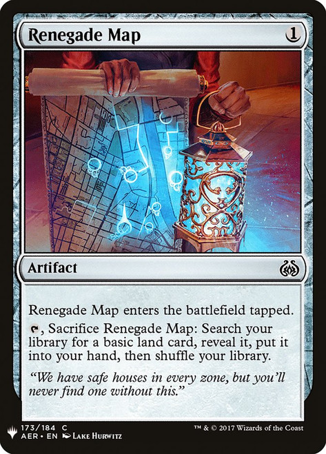 Renegade Map\nPlaneswalker Symbol Reprints\nSingle\nMagic The Gathering