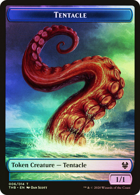 {Tentacle Token} // {Human Soldier Token}\nTheros Beyond Death\nSingle\nMagic The Gathering