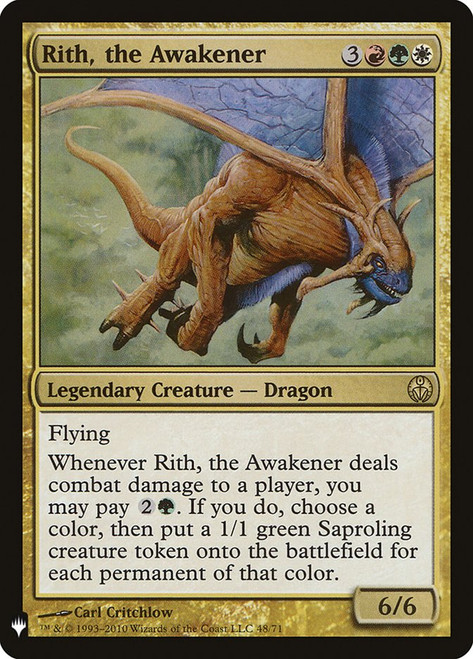 Rith, the Awakener\nPlaneswalker Symbol Reprints\nSingle\nMagic The Gathering
