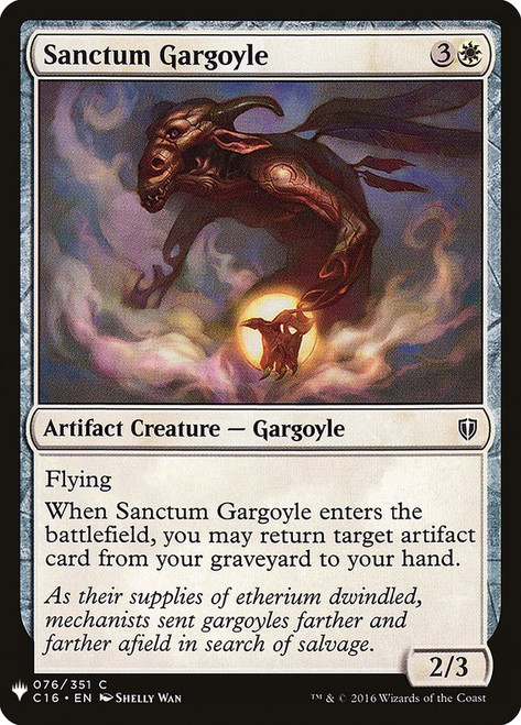 Sanctum Gargoyle\nPlaneswalker Symbol Reprints\nSingle\nMagic The Gathering