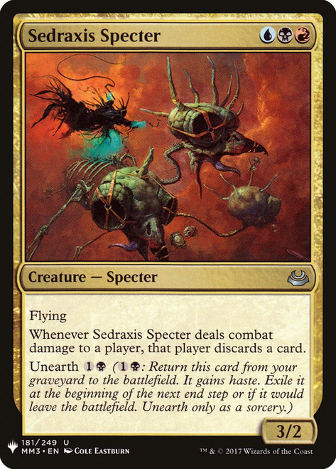 Sedraxis Specter\nPlaneswalker Symbol Reprints\nSingle\nMagic The Gathering