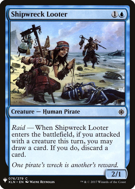 Shipwreck Looter\nPlaneswalker Symbol Reprints\nSingle\nMagic The Gathering