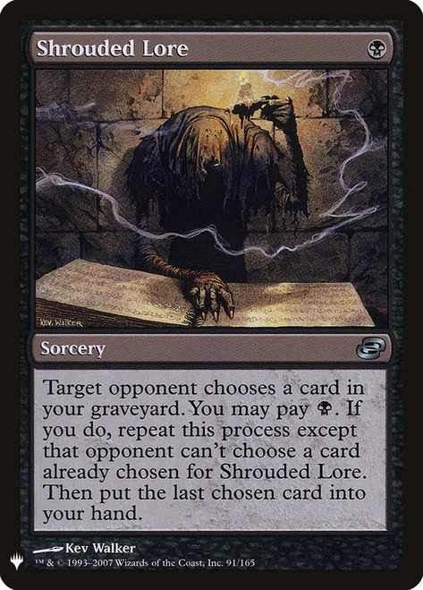 Shrouded Lore\nPlaneswalker Symbol Reprints\nSingle\nMagic The Gathering