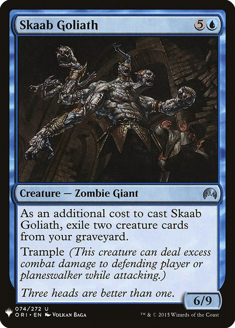 Skaab Goliath\nPlaneswalker Symbol Reprints\nSingle\nMagic The Gathering