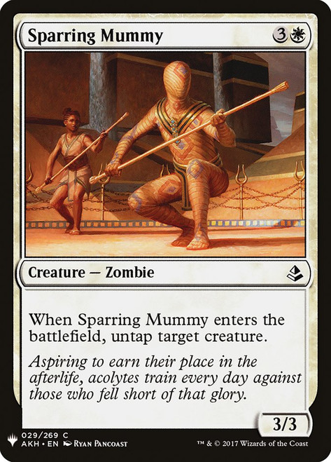 Sparring Mummy\nPlaneswalker Symbol Reprints\nSingle\nMagic The Gathering