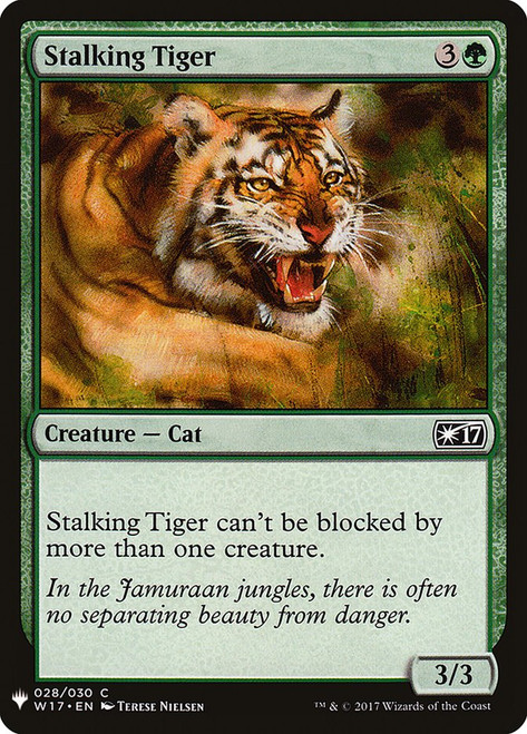 Stalking Tiger\nPlaneswalker Symbol Reprints\nSingle\nMagic The Gathering