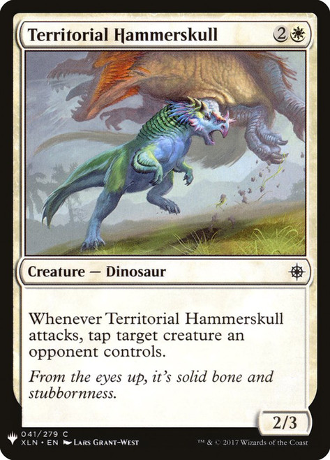 Territorial Hammerskull\nPlaneswalker Symbol Reprints\nSingle\nMagic The Gathering