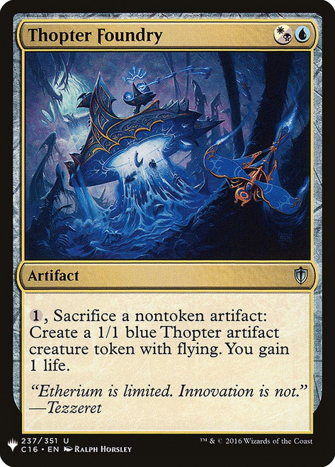 Thopter Foundry (Commander 2016)
Planeswalker Symbol Reprints
Single
Magic: The Gathering