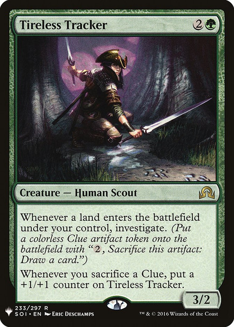 Tireless Tracker\nPlaneswalker Symbol Reprints\nSingle\nMagic The Gathering