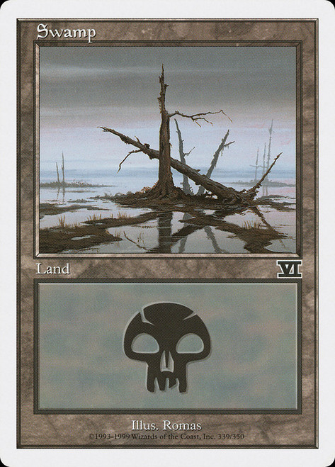 Swamp (#339)\n6th Edition\nSingle\nMagic The Gathering