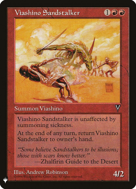 Viashino Sandstalker\nPlaneswalker Symbol Reprints\nSingle\nMagic The Gathering