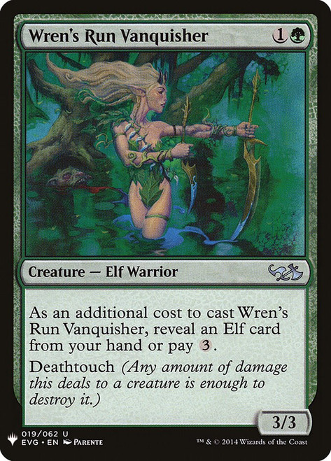 Wren's Run Vanquisher\nPlaneswalker Symbol Reprints\nSingle\nMagic The Gathering