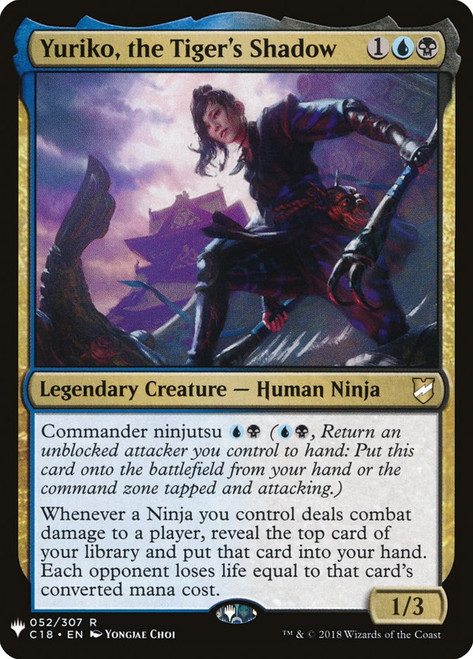 Yuriko, the Tiger's Shadow\nPlaneswalker Symbol Reprints\nSingle\nMagic The Gathering