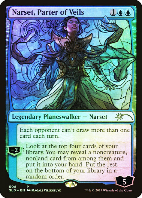 Narset, Parter of Veils (Secret Lair) (#508)\nPromo: General\nSingle\nMagic The Gathering