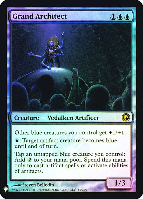 Grand Architect\nPlaneswalker Symbol Reprints\nSingle\nMagic The Gathering