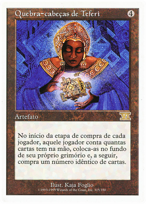 Teferi's Puzzle Box\n6th Edition - Portuguese\nSingle\nMagic The Gathering