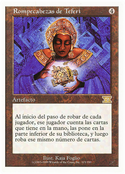 Teferi's Puzzle Box\n6th Edition - Spanish\nSingle\nMagic The Gathering