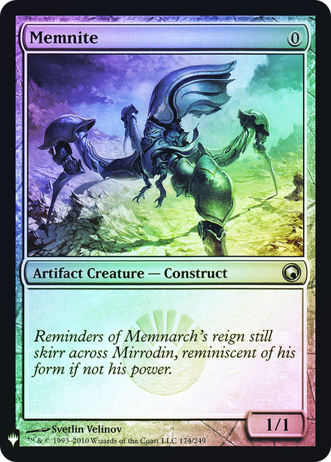 Memnite\nPlaneswalker Symbol Reprints\nSingle\nMagic The Gathering