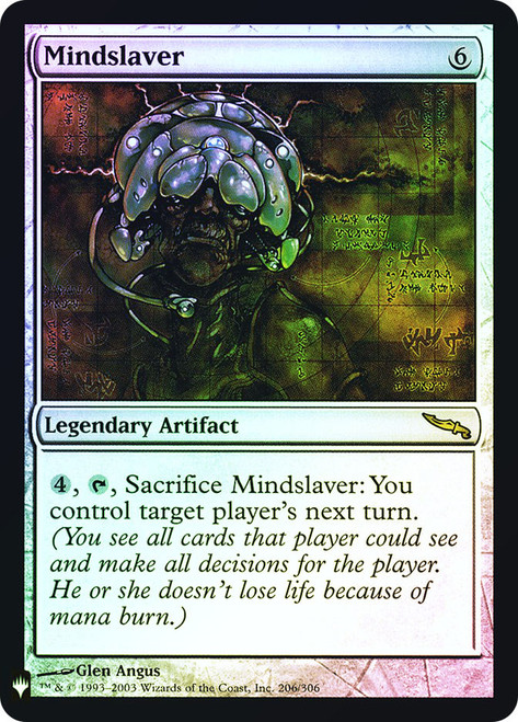 Mindslaver\nPlaneswalker Symbol Reprints\nSingle\nMagic The Gathering