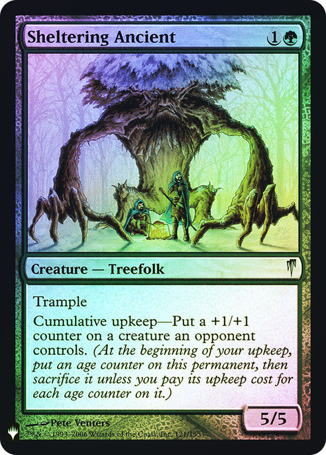 Sheltering Ancient\nMystery Booster / The List\nSingle\nMagic The Gathering
