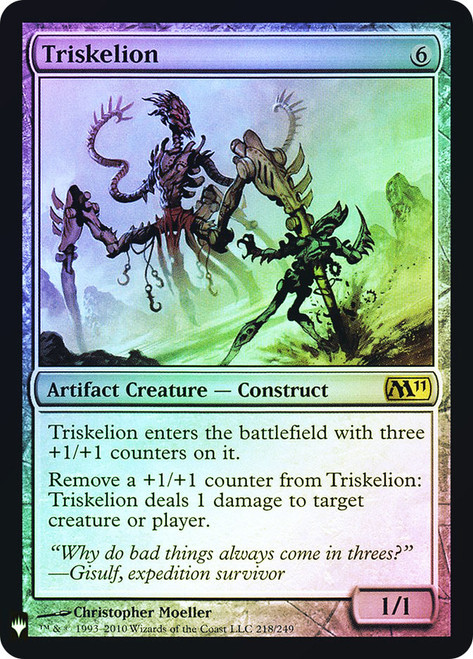 Triskelion\nMystery Booster / The List\nSingle\nMagic The Gathering