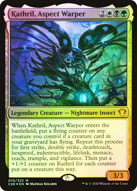 Kathril, Aspect Warper\nCommander: 2020 Edition\nSingle\nMagic The Gathering