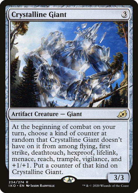 Crystalline Giant\nIkoria: Lair of Behemoths\nSingle\nMagic The Gathering