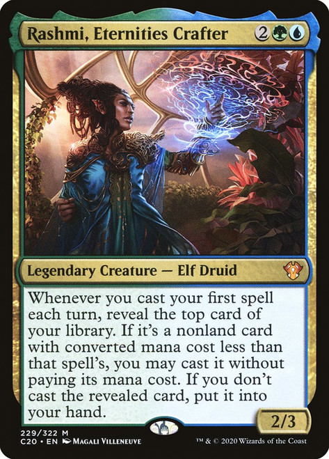 Rashmi, Eternities Crafter\nCommander: 2020 Edition\nSingle\nMagic The Gathering
