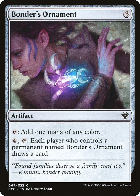 Bonder's Ornament\nCommander: 2020 Edition\nSingle\nMagic The Gathering